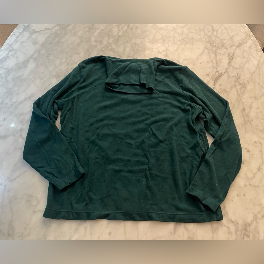 Uniqlo Green Turtleneck Sweater